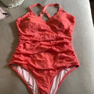 Torrid crochet wireless one piece